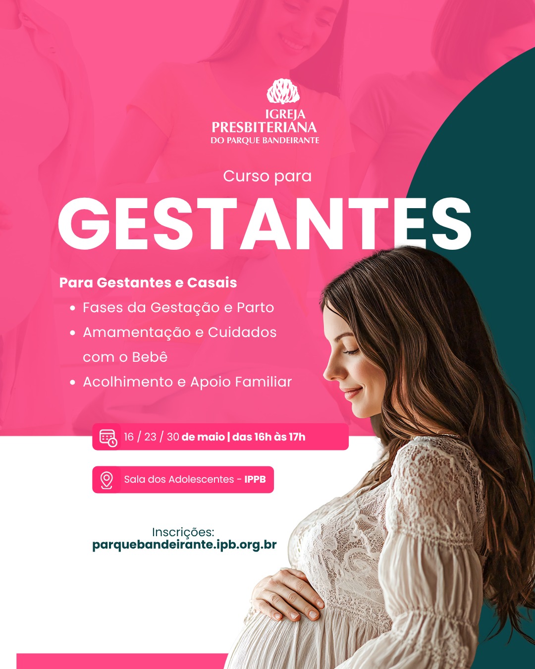 CURSO PARA GESTANTE | Gratuito